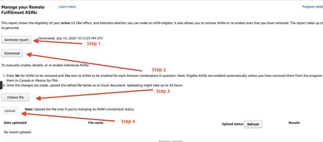 Registering with Amazon Global Selling. Step 11