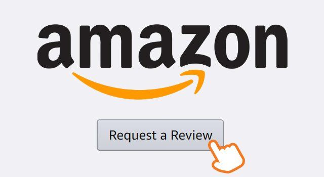 Amazon Request a review button