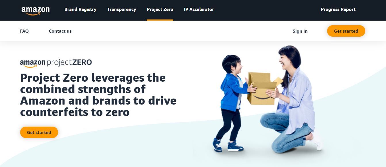 Amazon Zero is a self-service software tool, helping brands owners identify counterfeit items