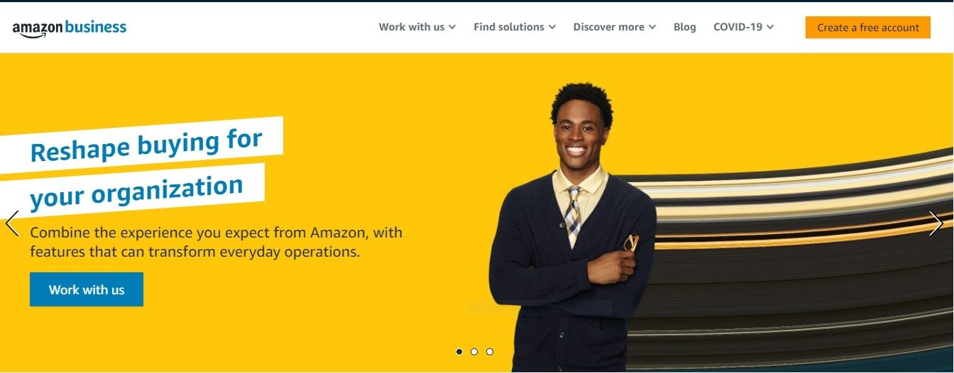 Amazon Business Buyers Program page