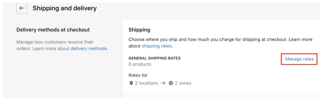 Connecting Amazon and Shopify accounts. Step 2
