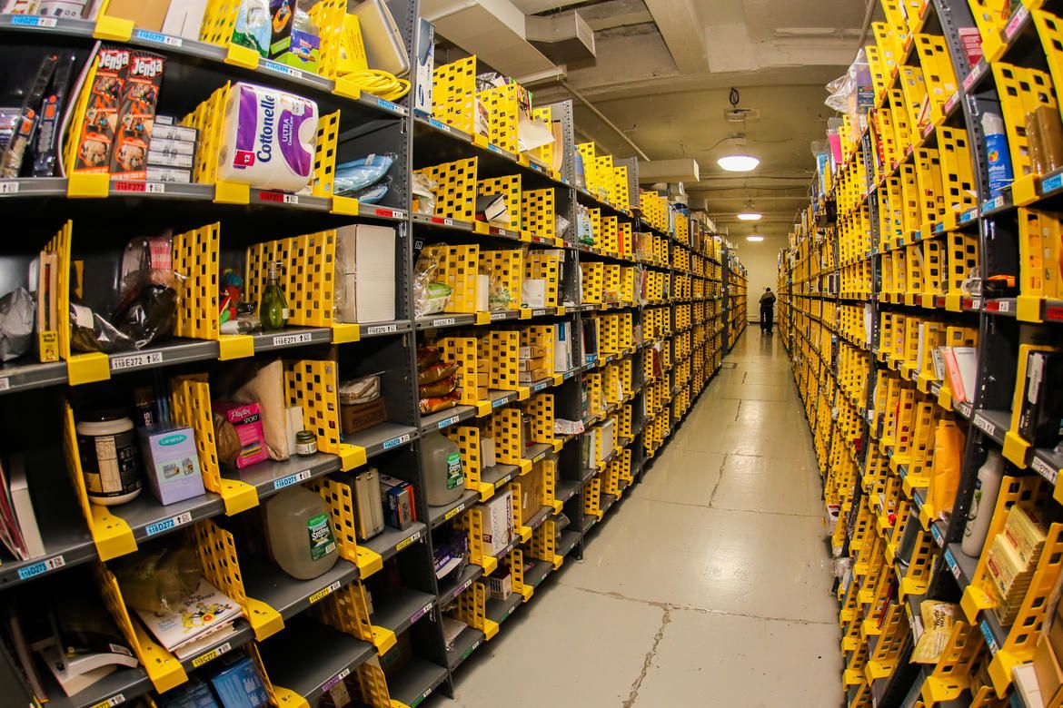 Amazon's innovative warehouse