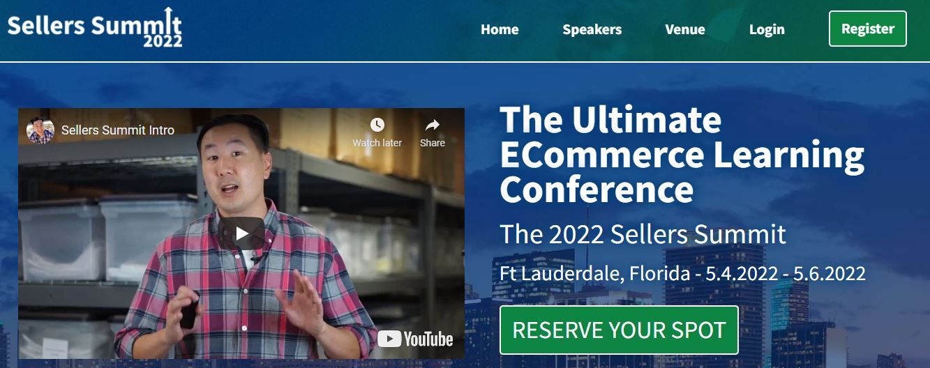 Amazon Conferences For Seller in 2021 SageSeller