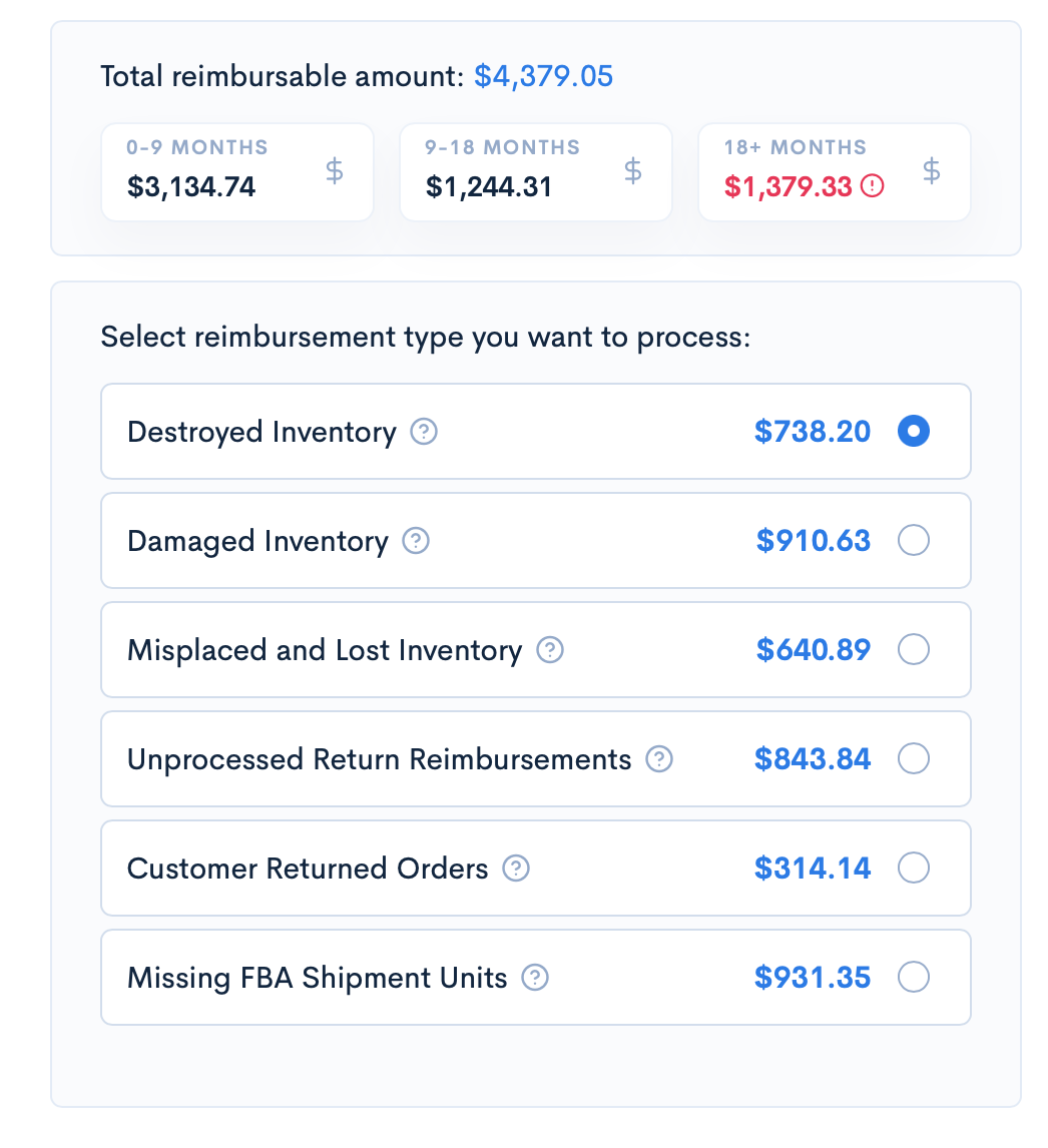 SageSeller’s FBA Reimbursement