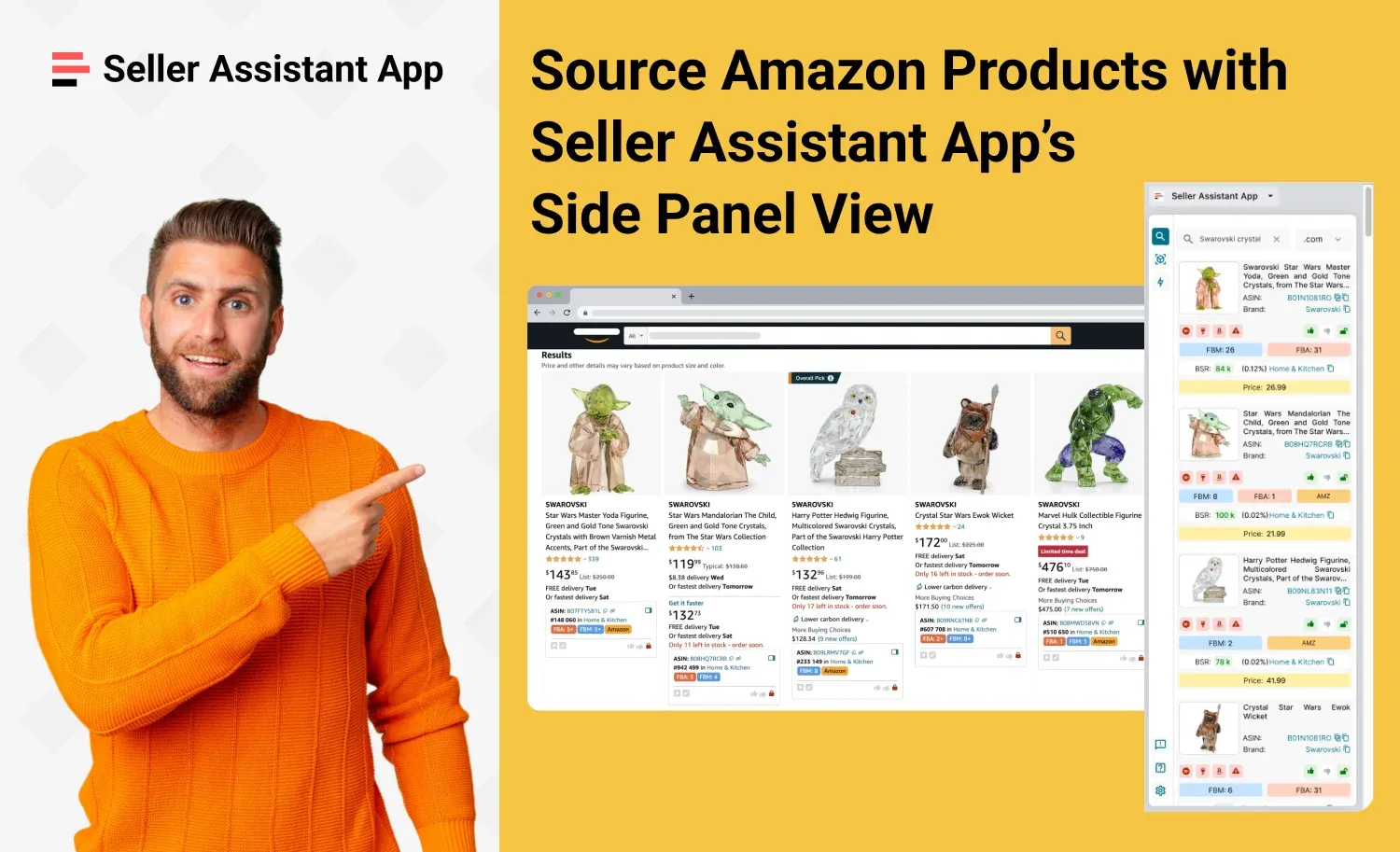 How to Source Amazon Products with Seller Assistant’s Side Panel View?