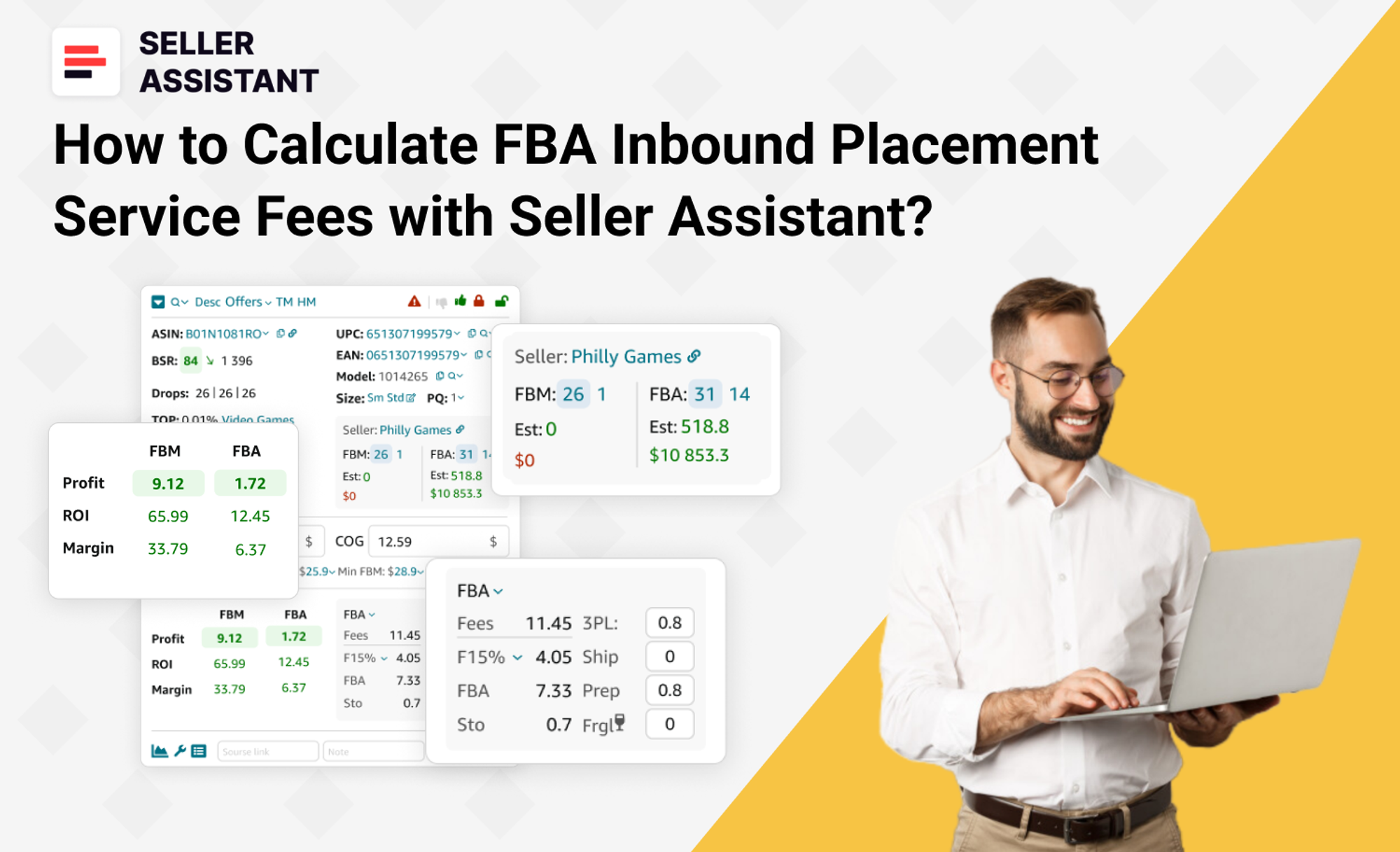 How to Calculate FBA Inbound Placement Service Fees with Seller Assistant?