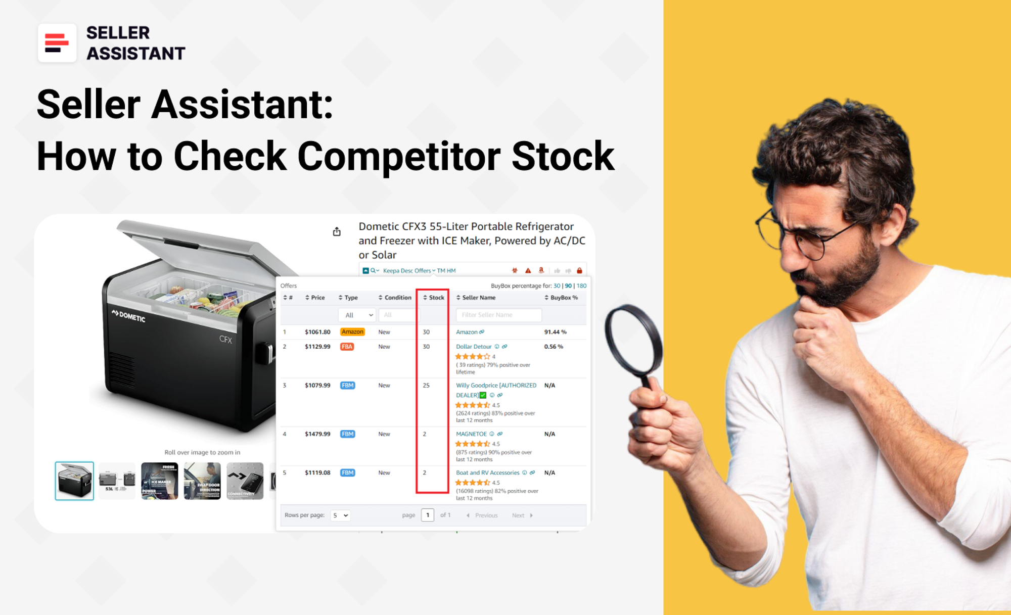 How to Check Competitor Stock on Amazon