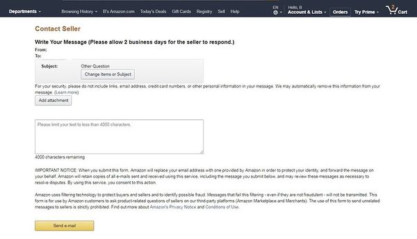 Amazon Buyer Seller Messages - What Is It? | SageSeller
