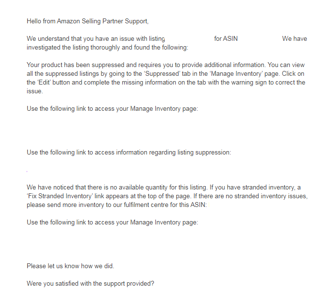 Amazon Suppressed Listings How to Fix Them? SageSeller